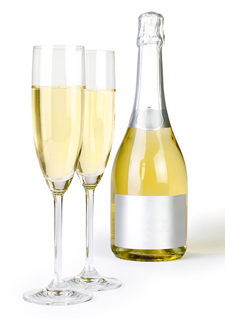 sparkling wine and champagne